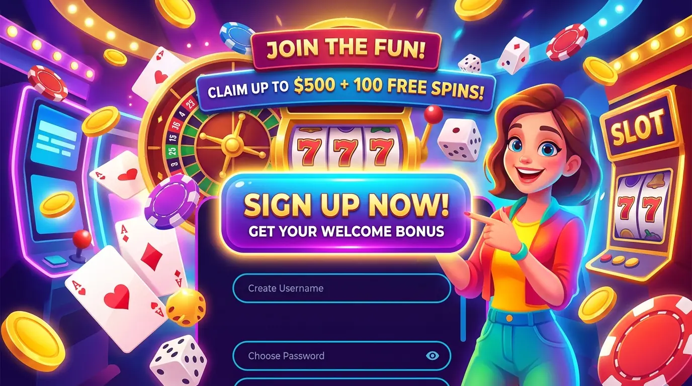 Boom casino registration